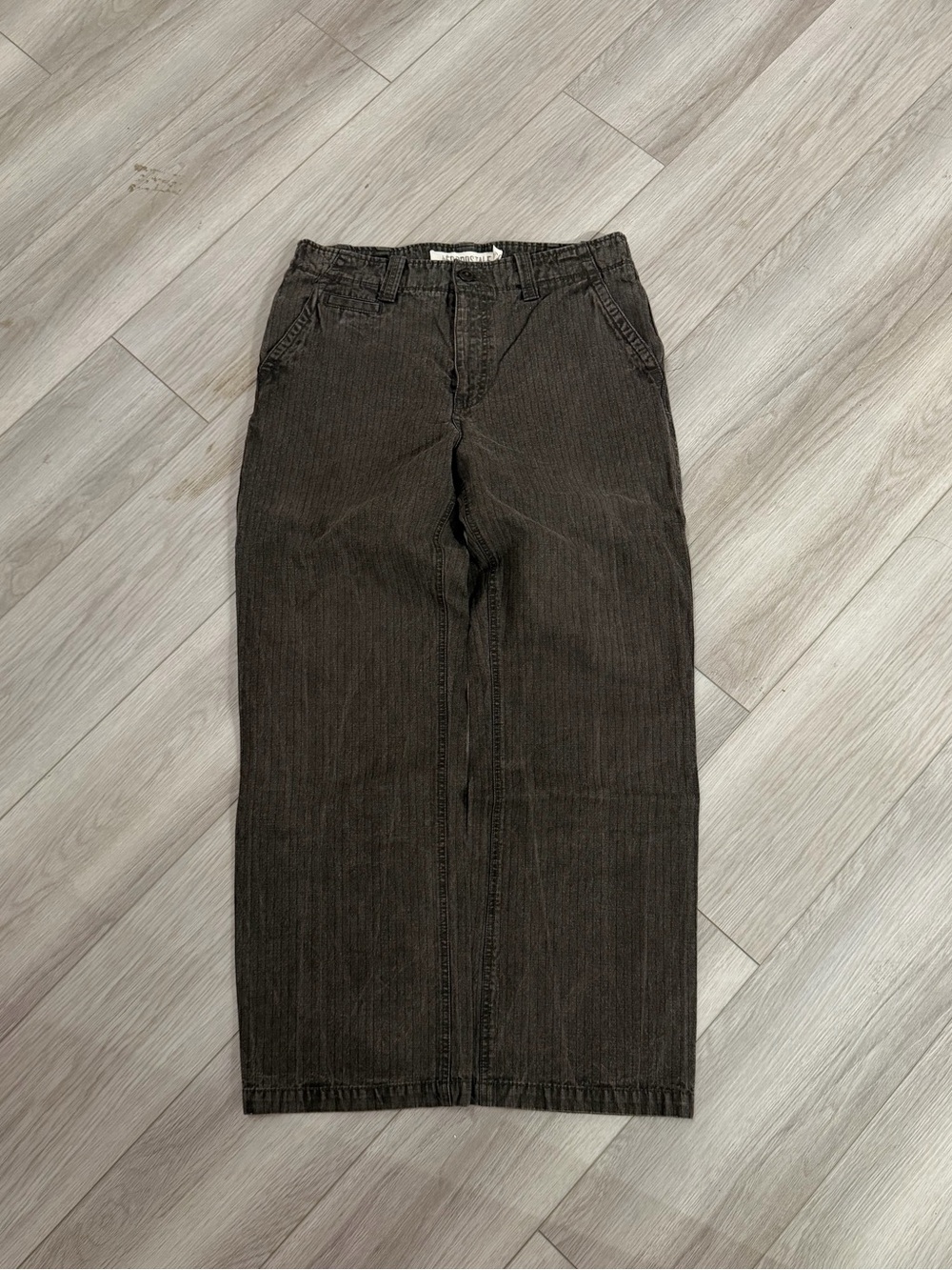 Vintage Aeropostale Straight Leg Dark Brown Corduroy Pants